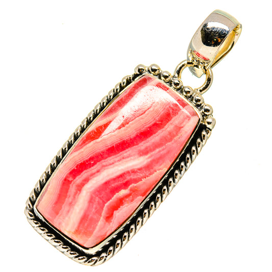 Rhodochrosite Pendants handcrafted by Ana Silver Co - PD755565