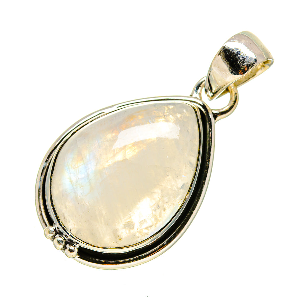Rainbow Moonstone Pendants handcrafted by Ana Silver Co - PD755644
