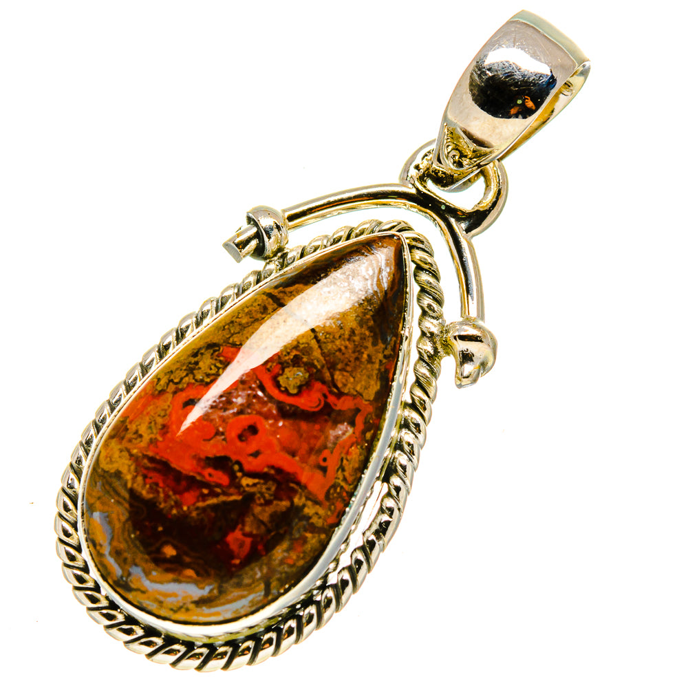 Moroccan Agate Pendants handcrafted by Ana Silver Co - PD755752