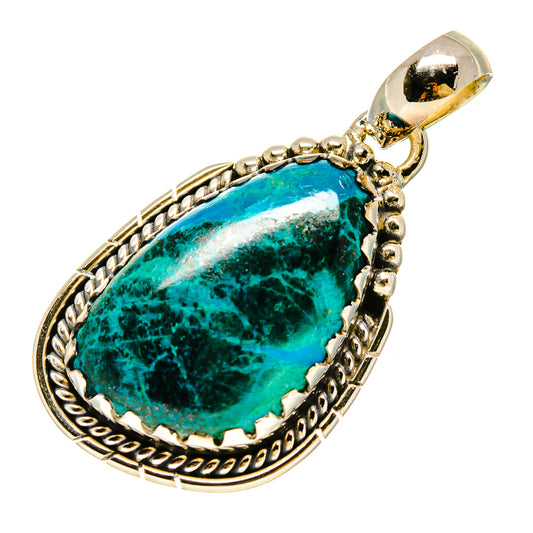 Chrysocolla Pendants handcrafted by Ana Silver Co - PD755878