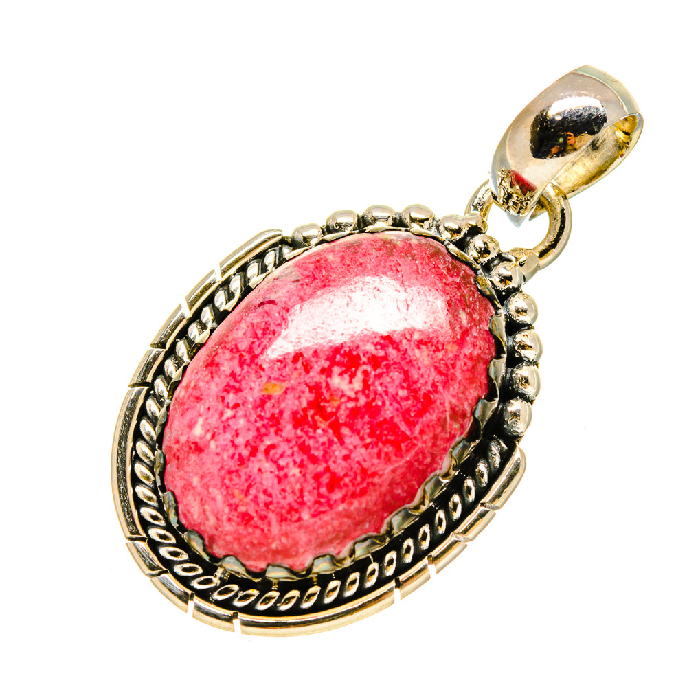 Rhodochrosite Pendants handcrafted by Ana Silver Co - PD755885