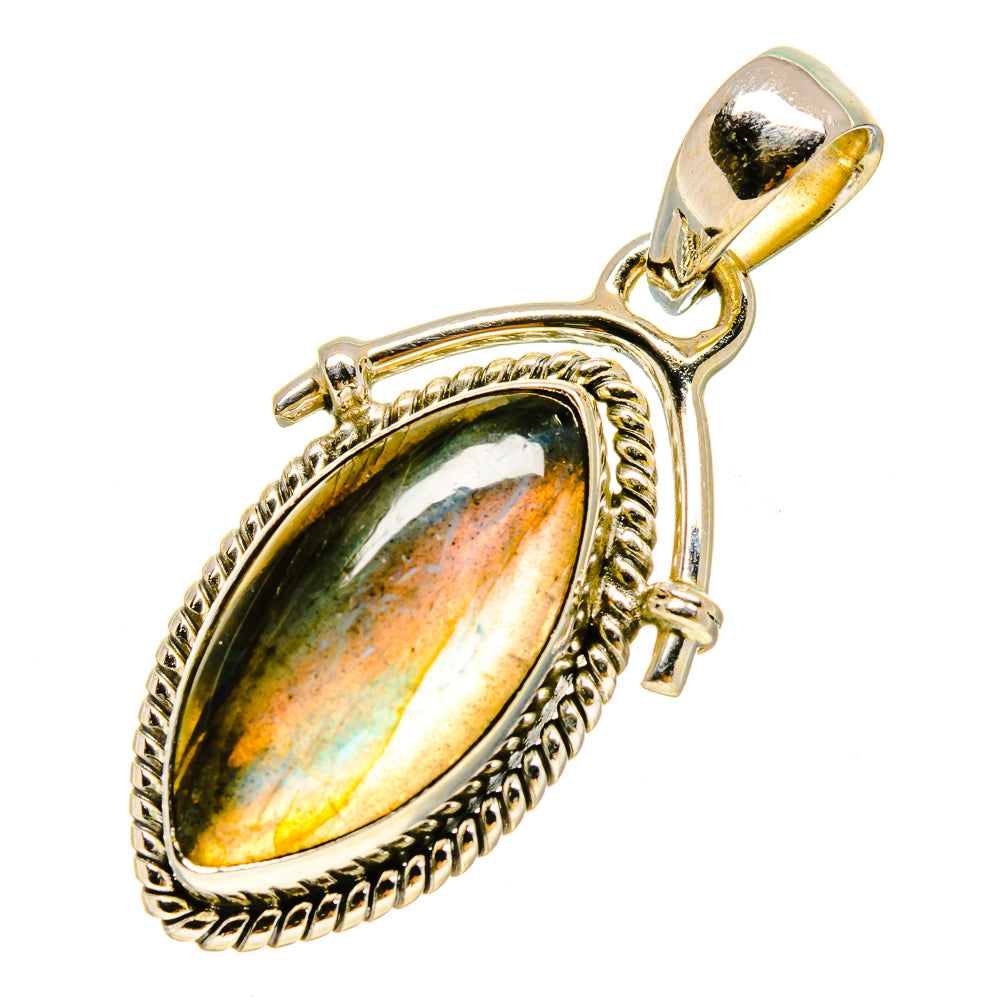 Labradorite Pendants handcrafted by Ana Silver Co - PD755901