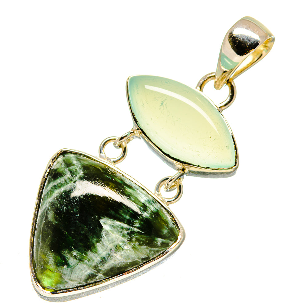 Seraphinite Pendants handcrafted by Ana Silver Co - PD755939
