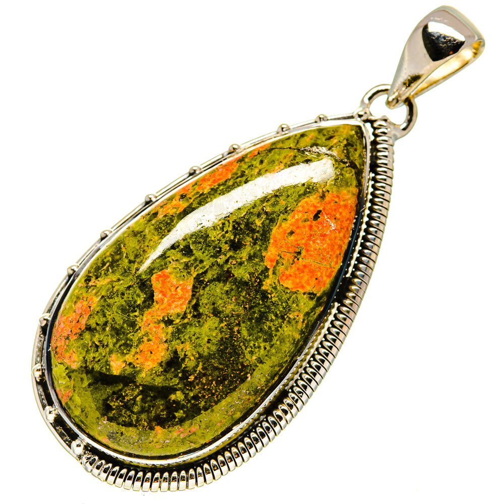 Unakite Pendants handcrafted by Ana Silver Co - PD755956