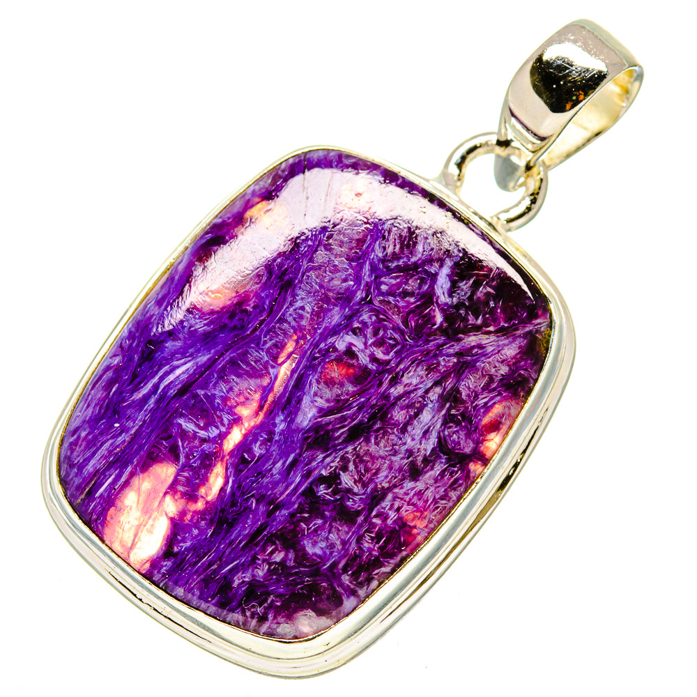 Charoite Pendants handcrafted by Ana Silver Co - PD756006