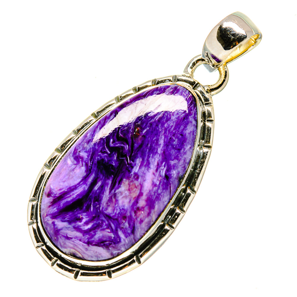 Charoite Pendants handcrafted by Ana Silver Co - PD756022