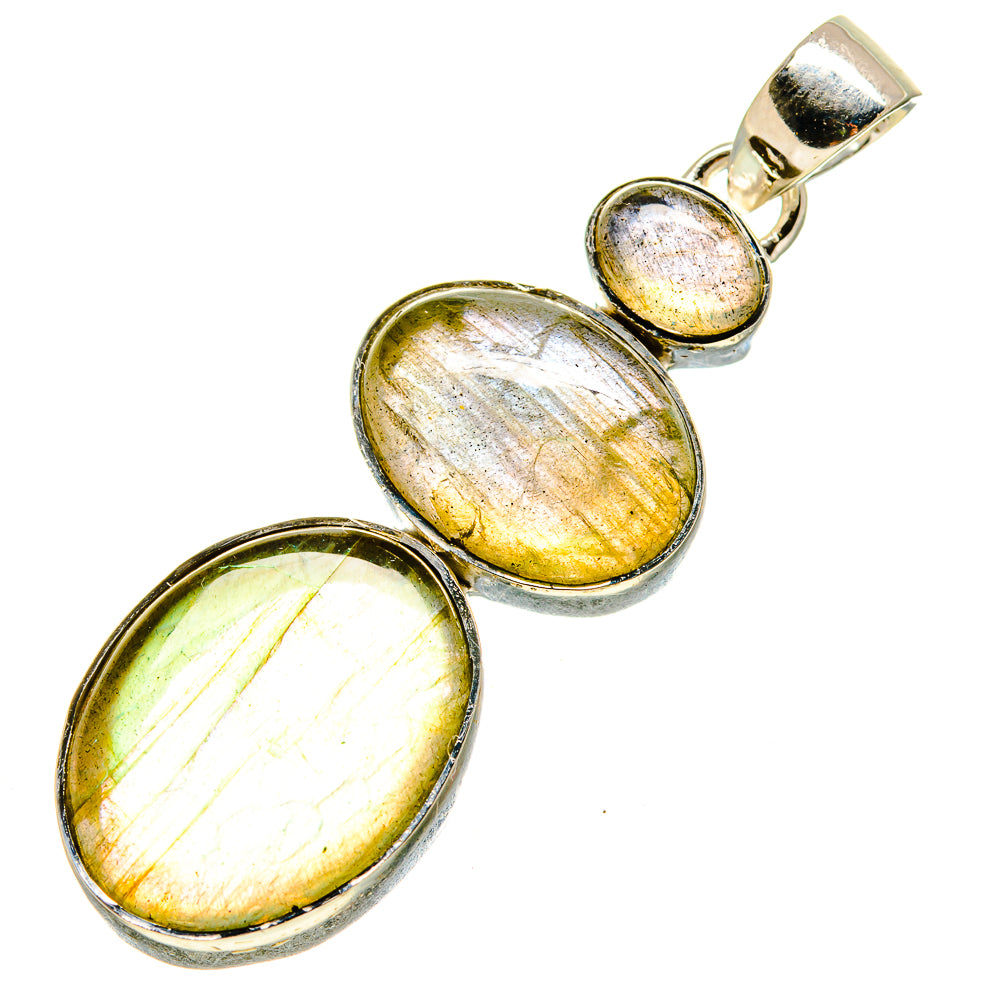 Labradorite Pendants handcrafted by Ana Silver Co - PD756050