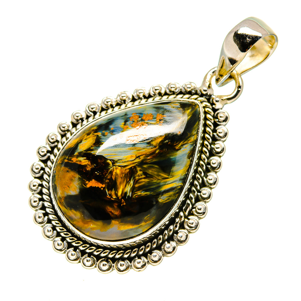 Pietersite Pendants handcrafted by Ana Silver Co - PD756108