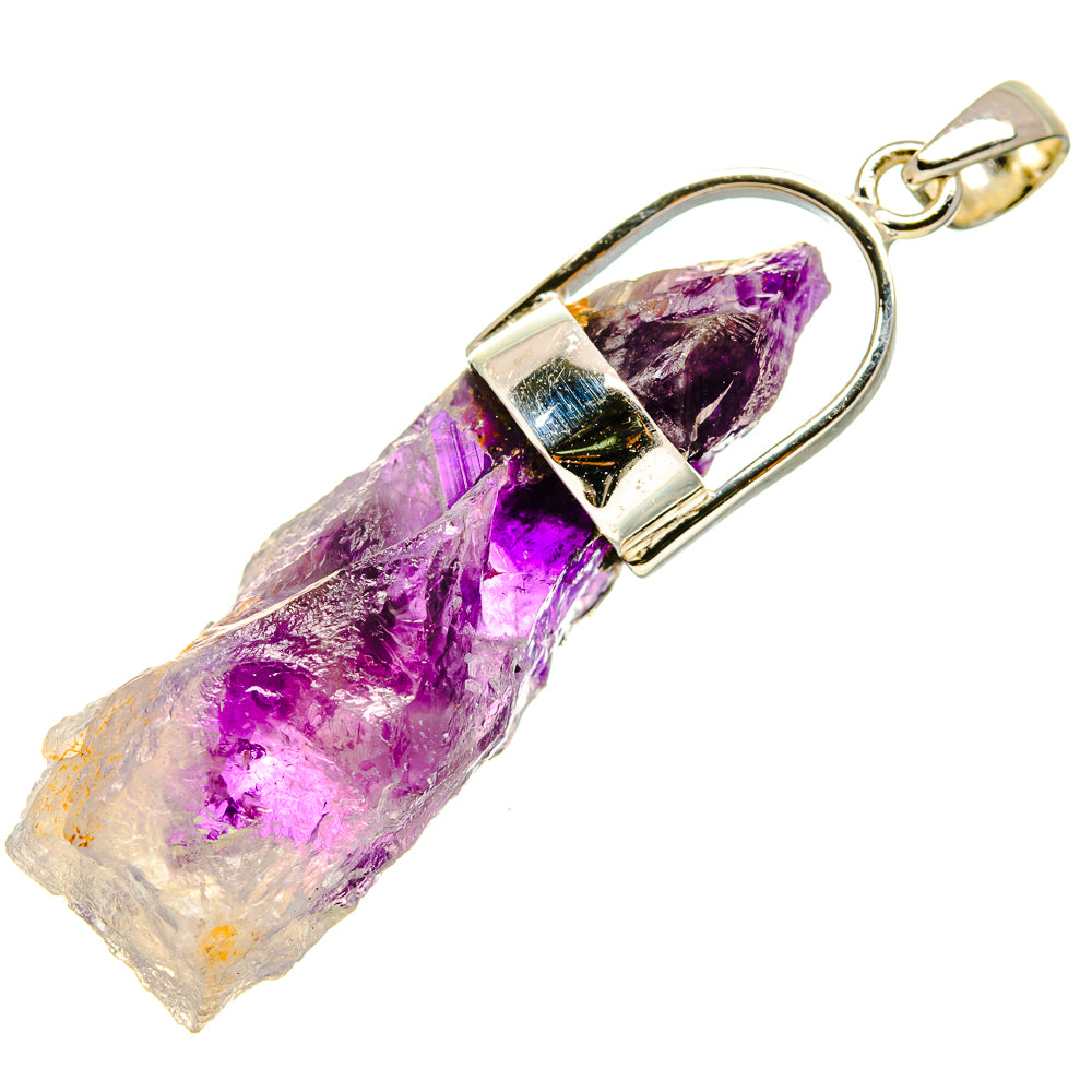 Amethyst Stalactite Pendants handcrafted by Ana Silver Co - PD756127