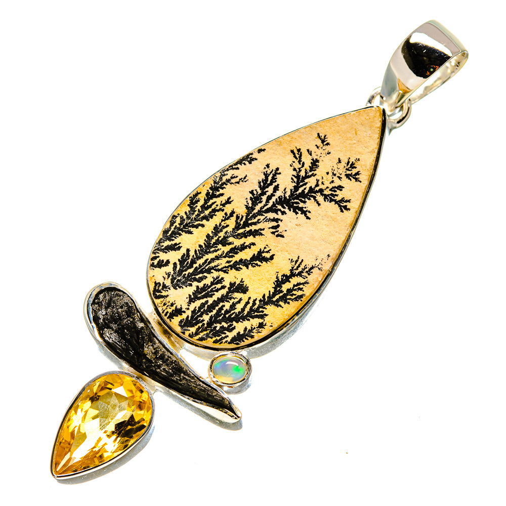 Germany Psilomelane Dendrite Pendants handcrafted by Ana Silver Co - PD756137