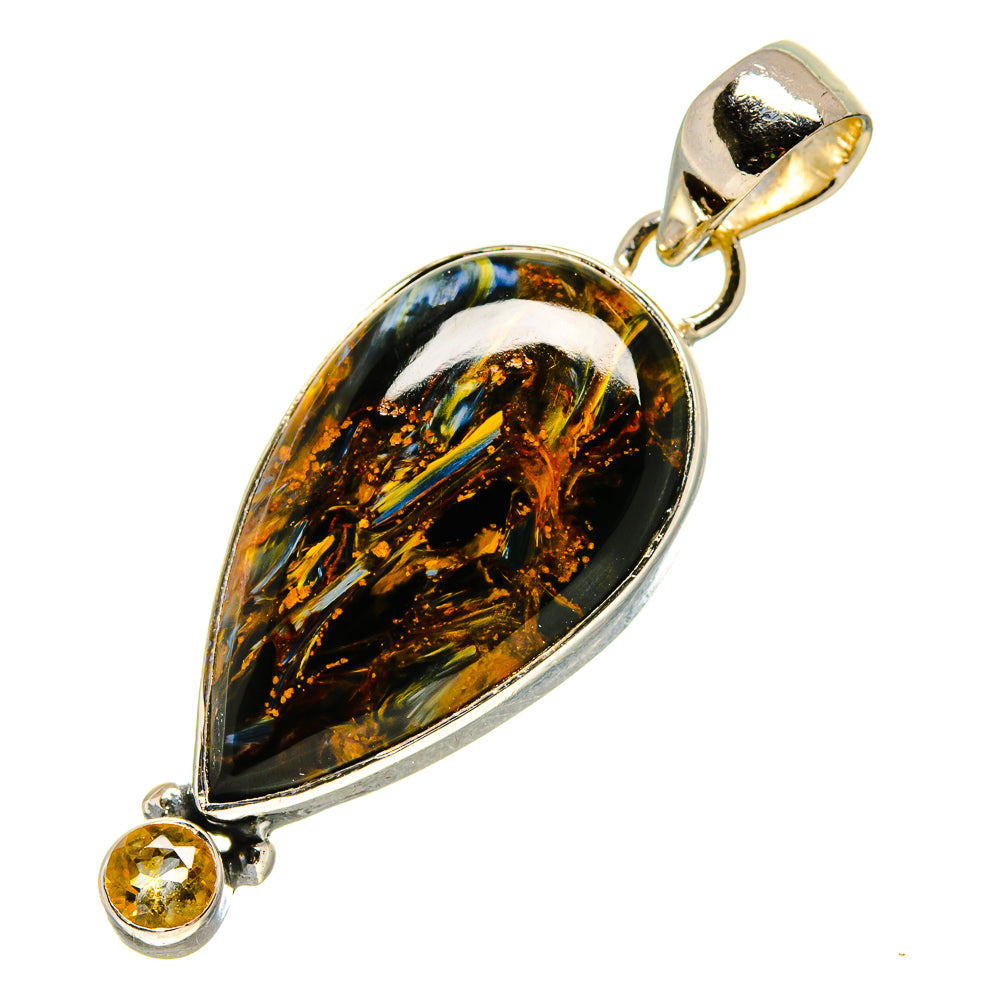 Pietersite Pendants handcrafted by Ana Silver Co - PD756155