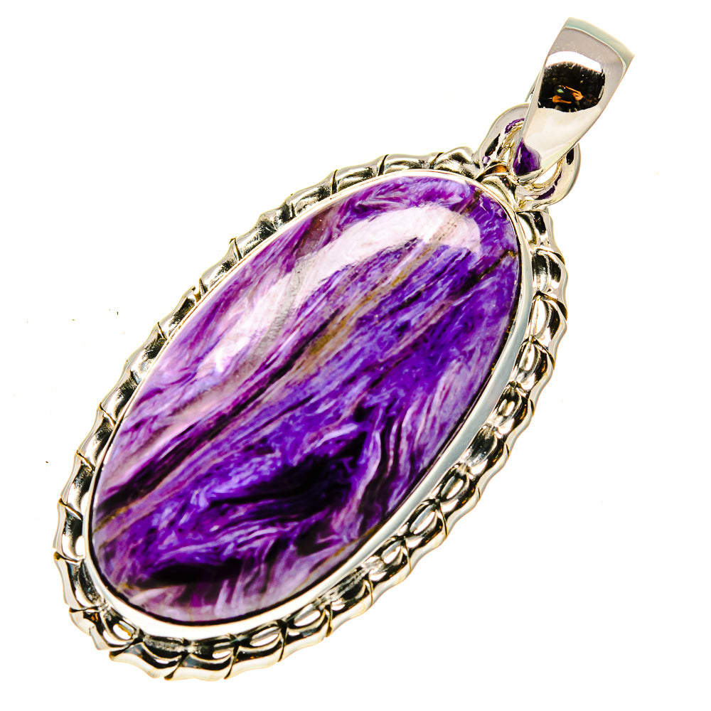 Charoite Pendants handcrafted by Ana Silver Co - PD756169