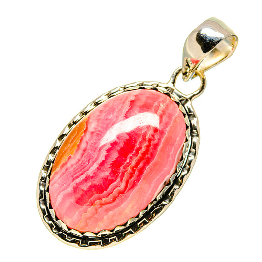 Rhodochrosite Pendants handcrafted by Ana Silver Co - PD756217
