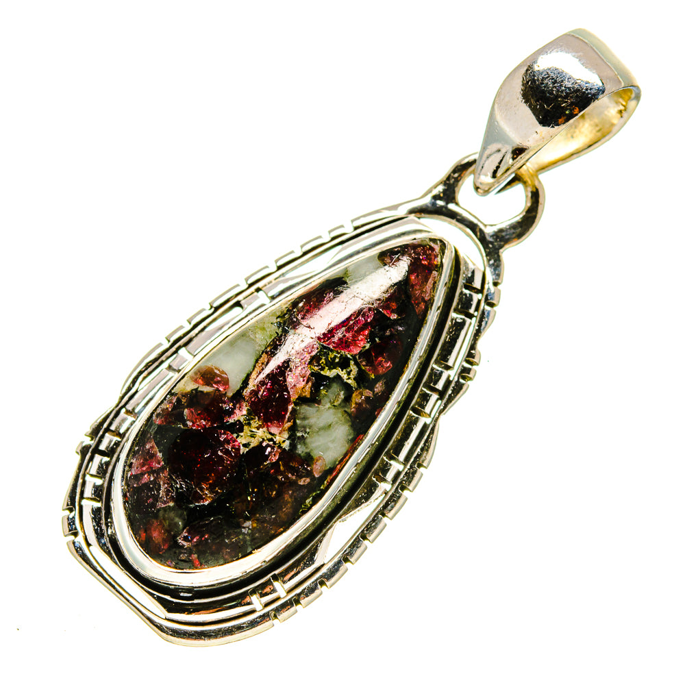 Russian Eudialyte Pendants handcrafted by Ana Silver Co - PD756240