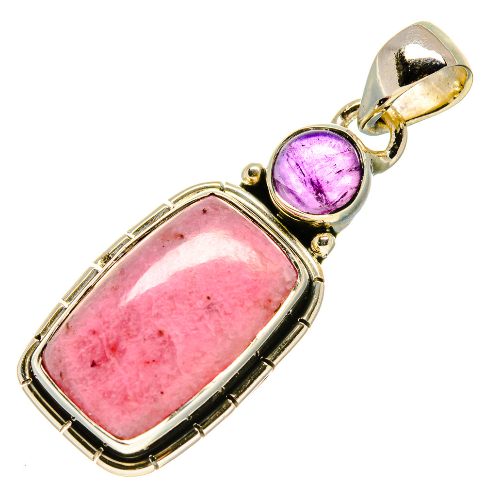 Rhodonite Pendants handcrafted by Ana Silver Co - PD756243