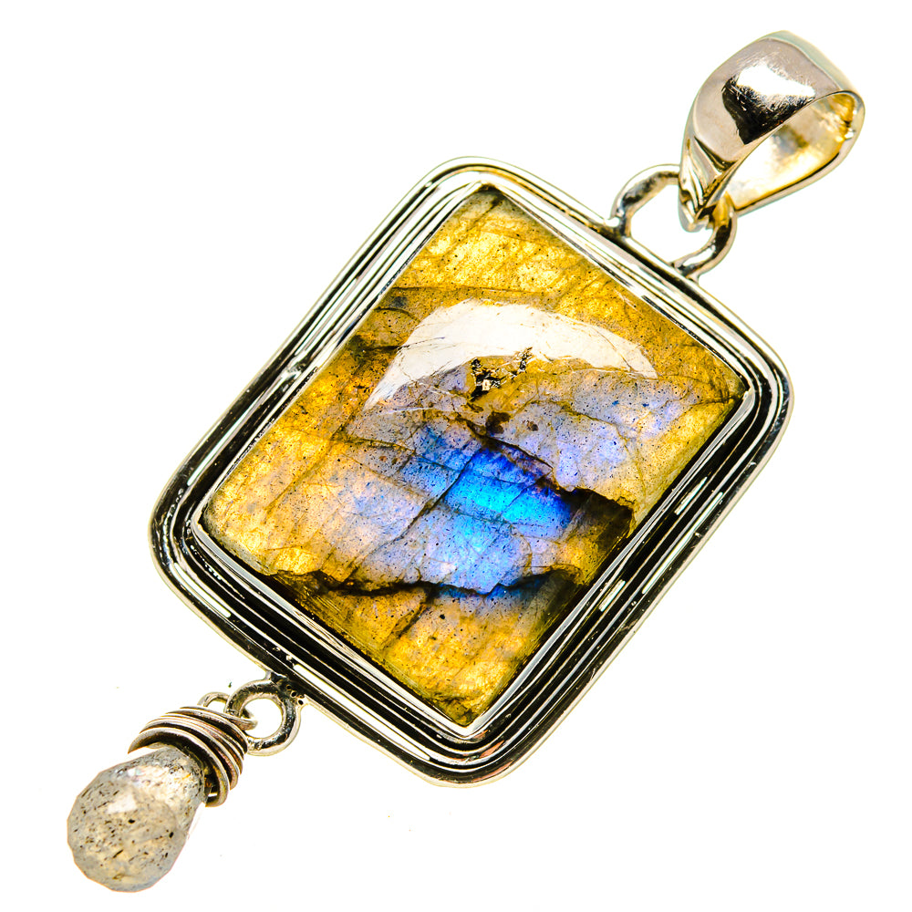 Labradorite Pendants handcrafted by Ana Silver Co - PD756290