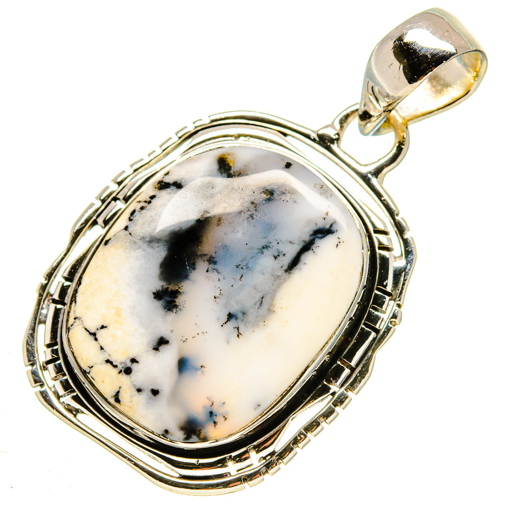 Dendritic Opal Pendants handcrafted by Ana Silver Co - PD756304