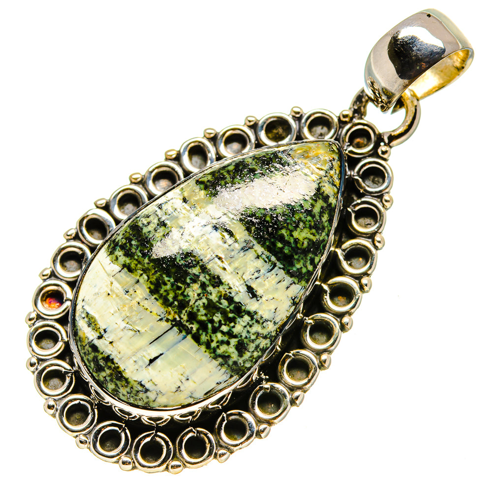 Lizard Jasper Pendants handcrafted by Ana Silver Co - PD756346