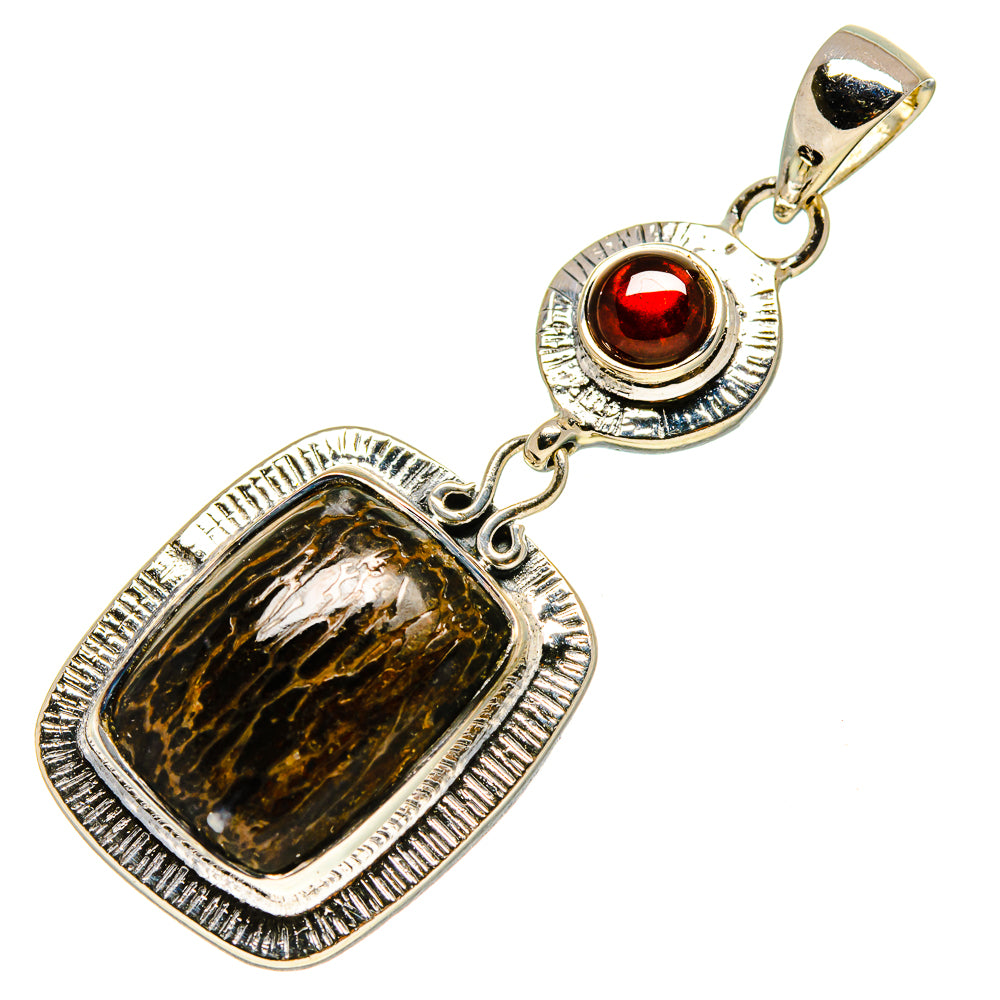 Dinosaur Bone Pendants handcrafted by Ana Silver Co - PD756350
