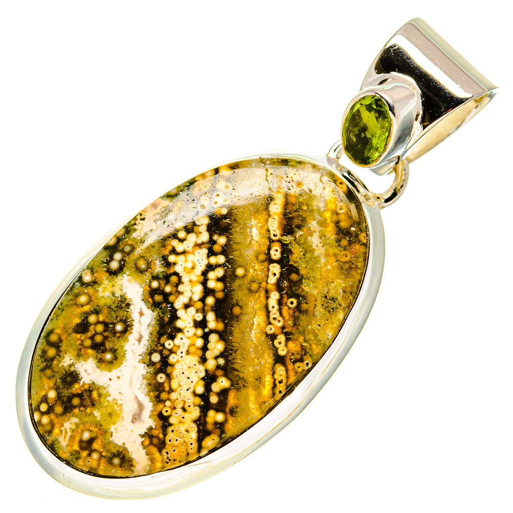 Ocean Jasper Pendants handcrafted by Ana Silver Co - PD756396
