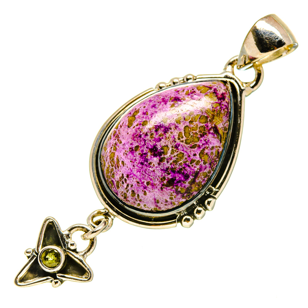 Stichtite Pendants handcrafted by Ana Silver Co - PD756474