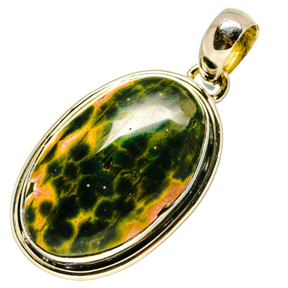 Ocean Jasper Pendants handcrafted by Ana Silver Co - PD756508