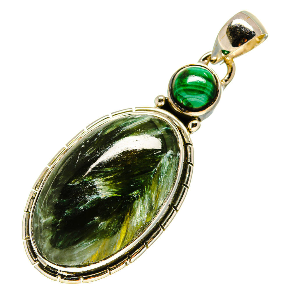 Seraphinite Pendants handcrafted by Ana Silver Co - PD756539