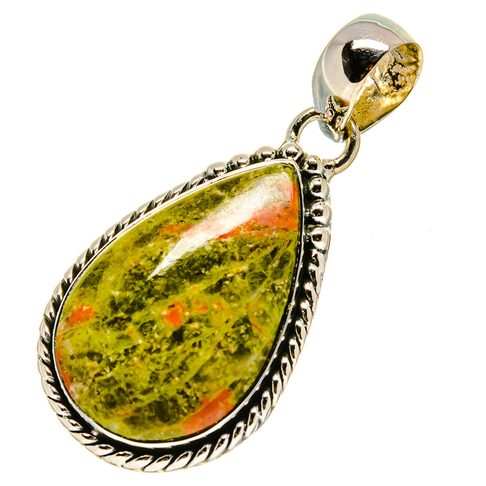 Unakite Pendants handcrafted by Ana Silver Co - PD756548