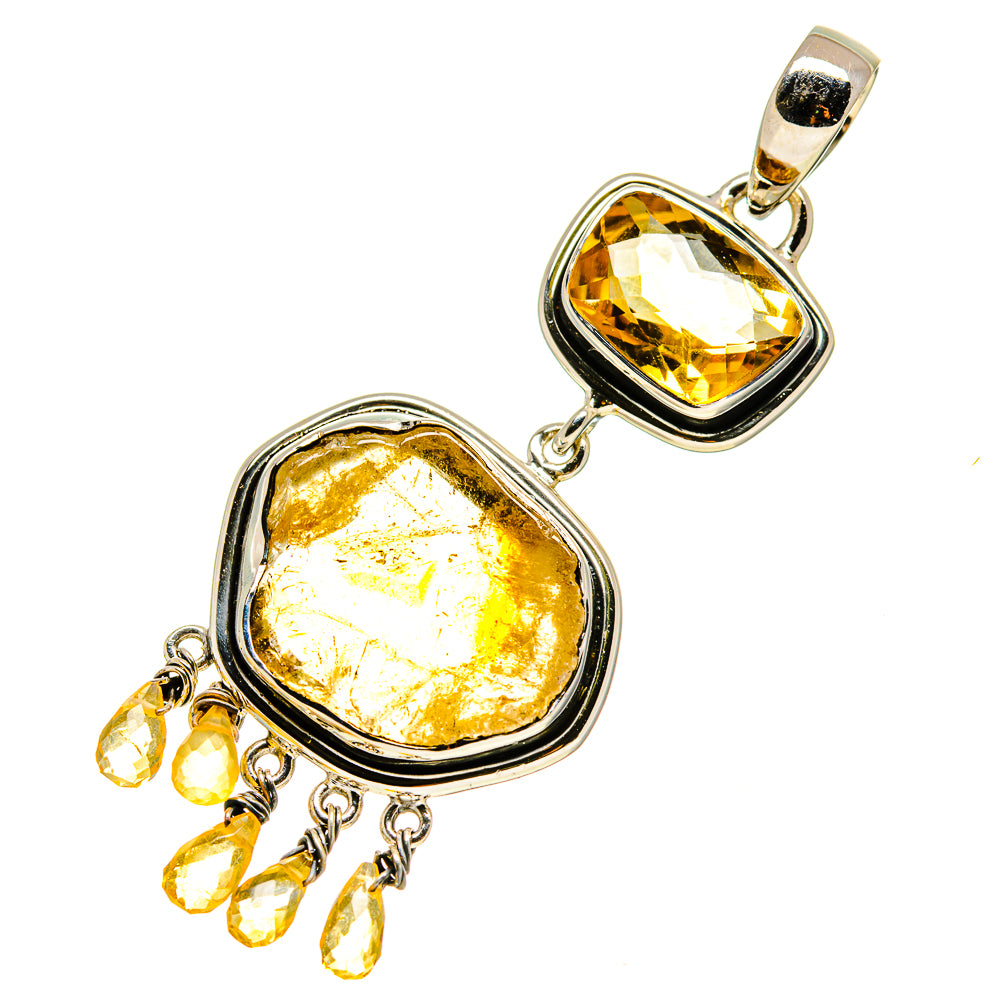 Citrine Pendants handcrafted by Ana Silver Co - PD756571
