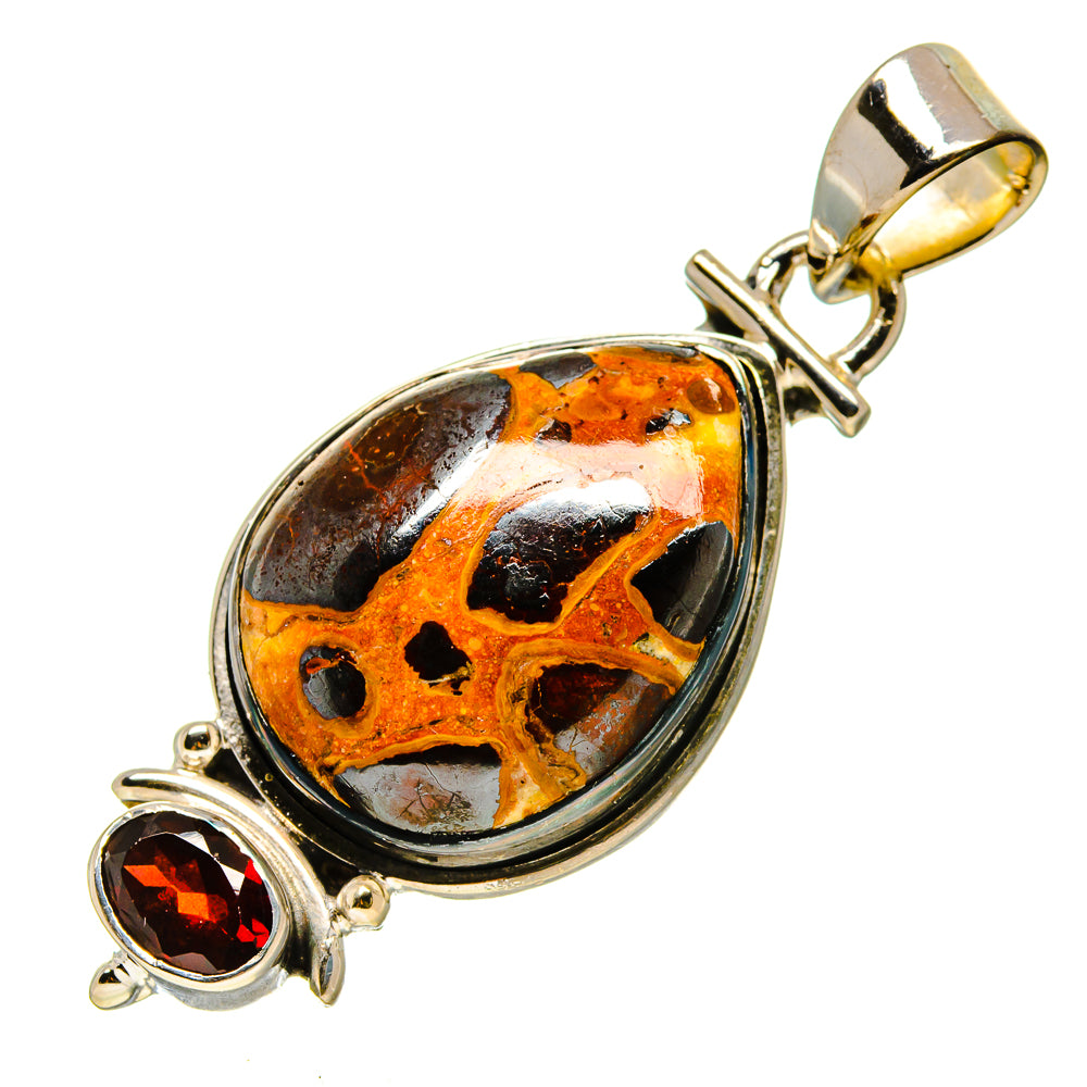 Bauxite Pendants handcrafted by Ana Silver Co - PD756590
