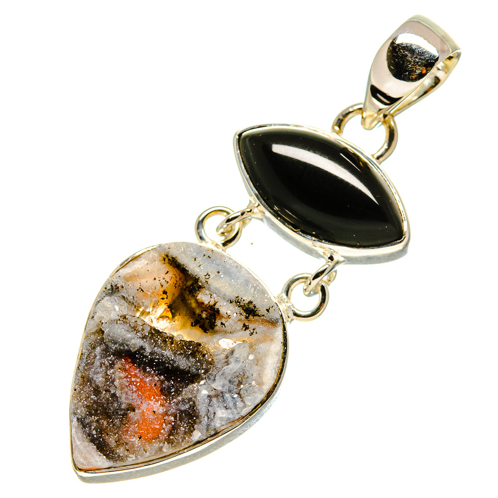 Desert Druzy Pendants handcrafted by Ana Silver Co - PD756591