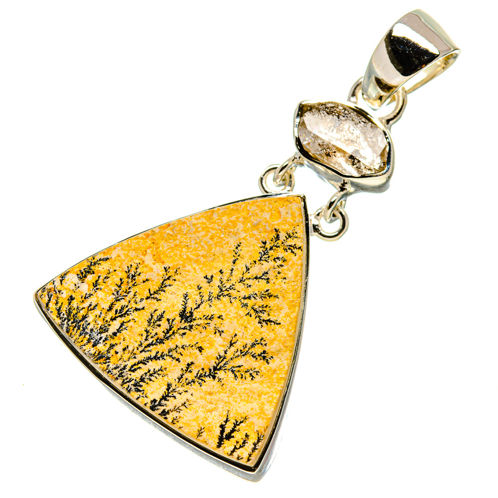 Germany Psilomelane Dendrite Pendants handcrafted by Ana Silver Co - PD756602