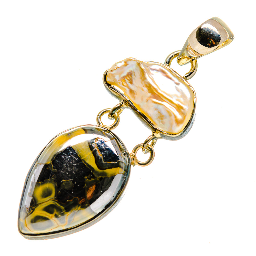 Schalenblende Pendants handcrafted by Ana Silver Co - PD756636
