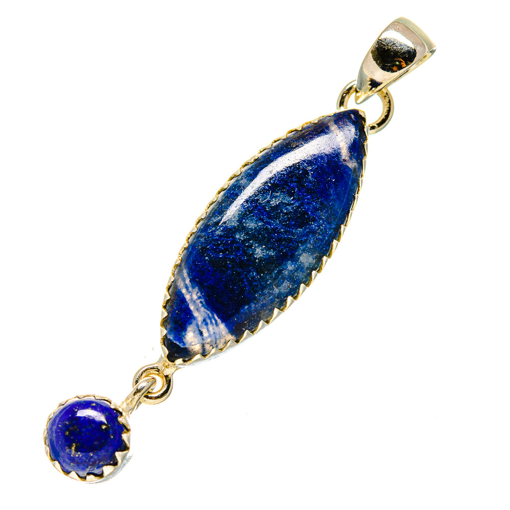 Sodalite Pendants handcrafted by Ana Silver Co - PD756652