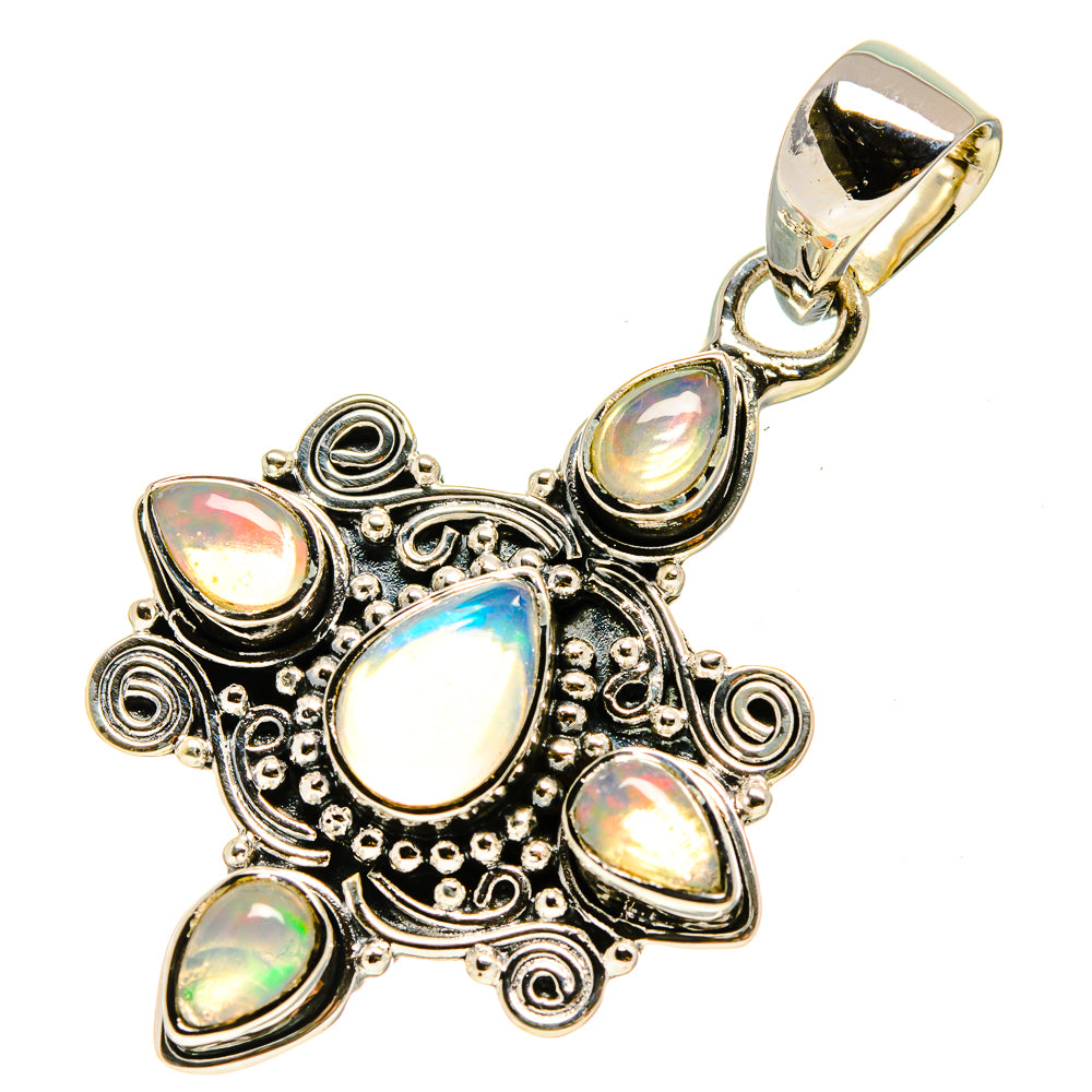 Ethiopian Opal Pendants handcrafted by Ana Silver Co - PD756669