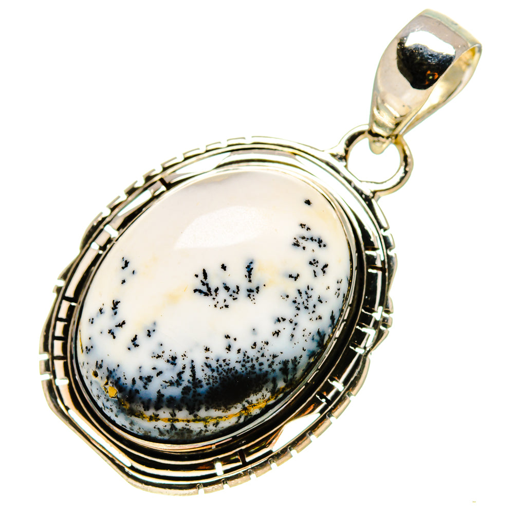 Dendritic Opal Pendants handcrafted by Ana Silver Co - PD756713