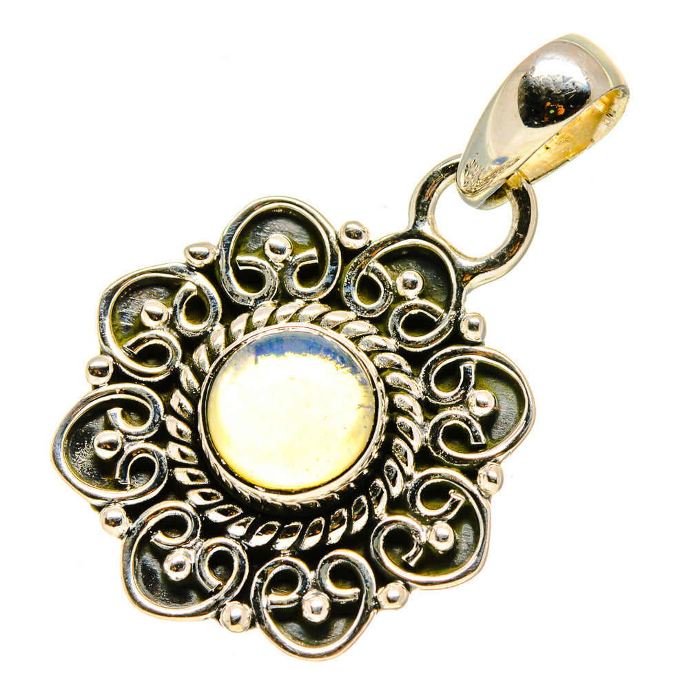 Ethiopian Opal Pendants handcrafted by Ana Silver Co - PD756722