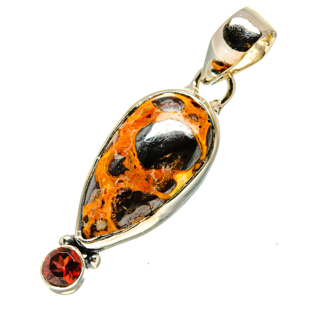 Bauxite Pendants handcrafted by Ana Silver Co - PD756822