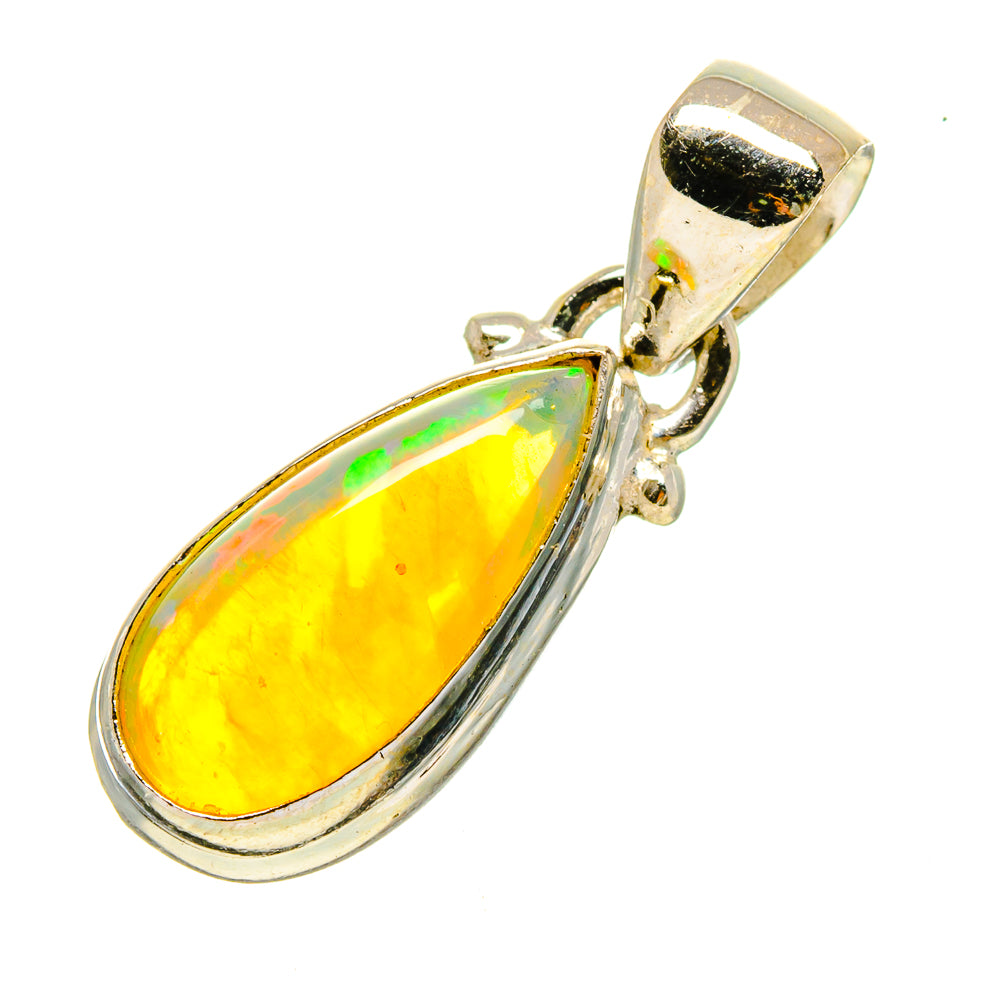 Ethiopian Opal Pendants handcrafted by Ana Silver Co - PD756850