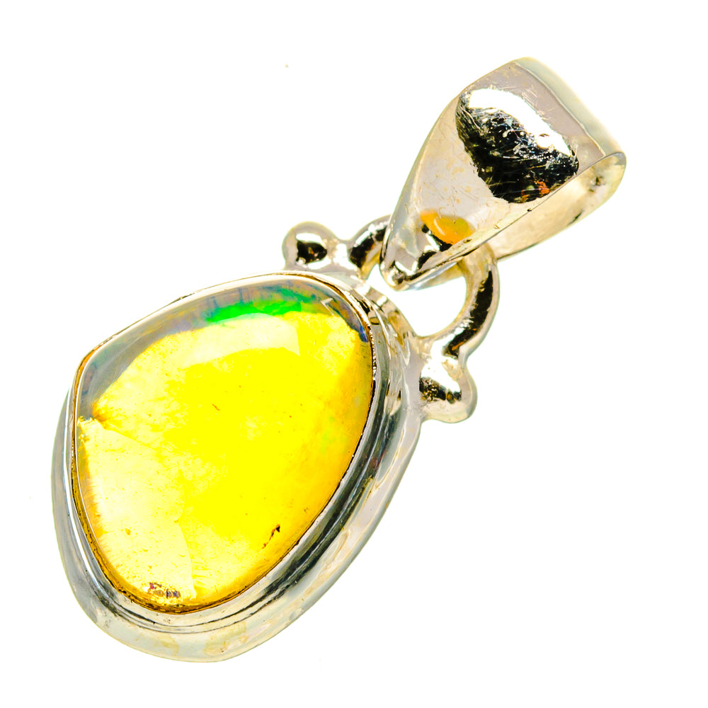 Ethiopian Opal Pendants handcrafted by Ana Silver Co - PD756861