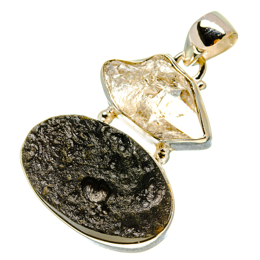 Tektite Pendants handcrafted by Ana Silver Co - PD756877