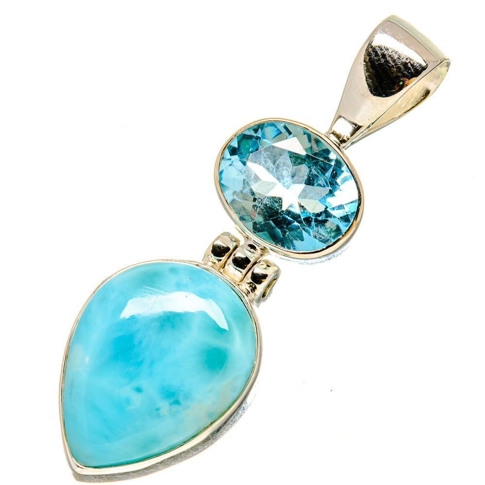 Larimar Pendants handcrafted by Ana Silver Co - PD756885