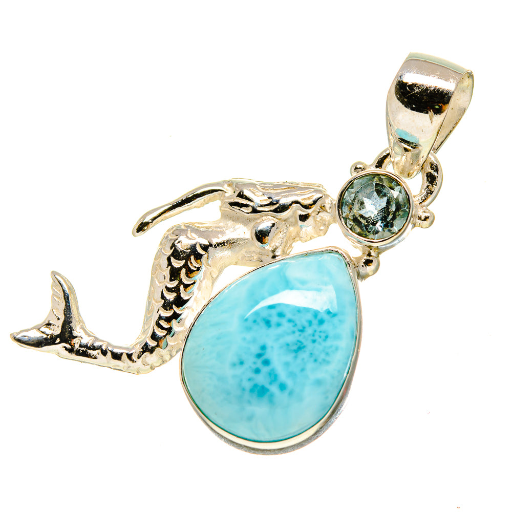 Larimar Pendants handcrafted by Ana Silver Co - PD756951