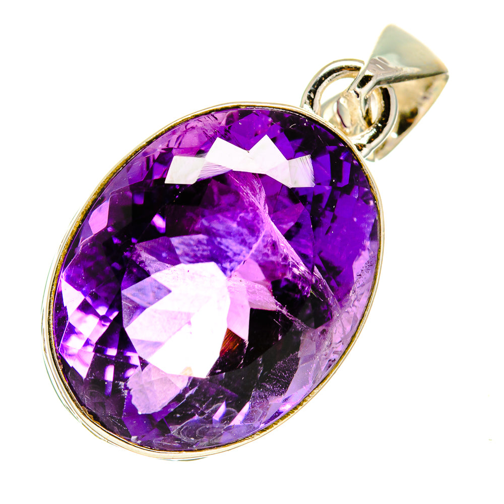 Amethyst Pendants handcrafted by Ana Silver Co - PD757086