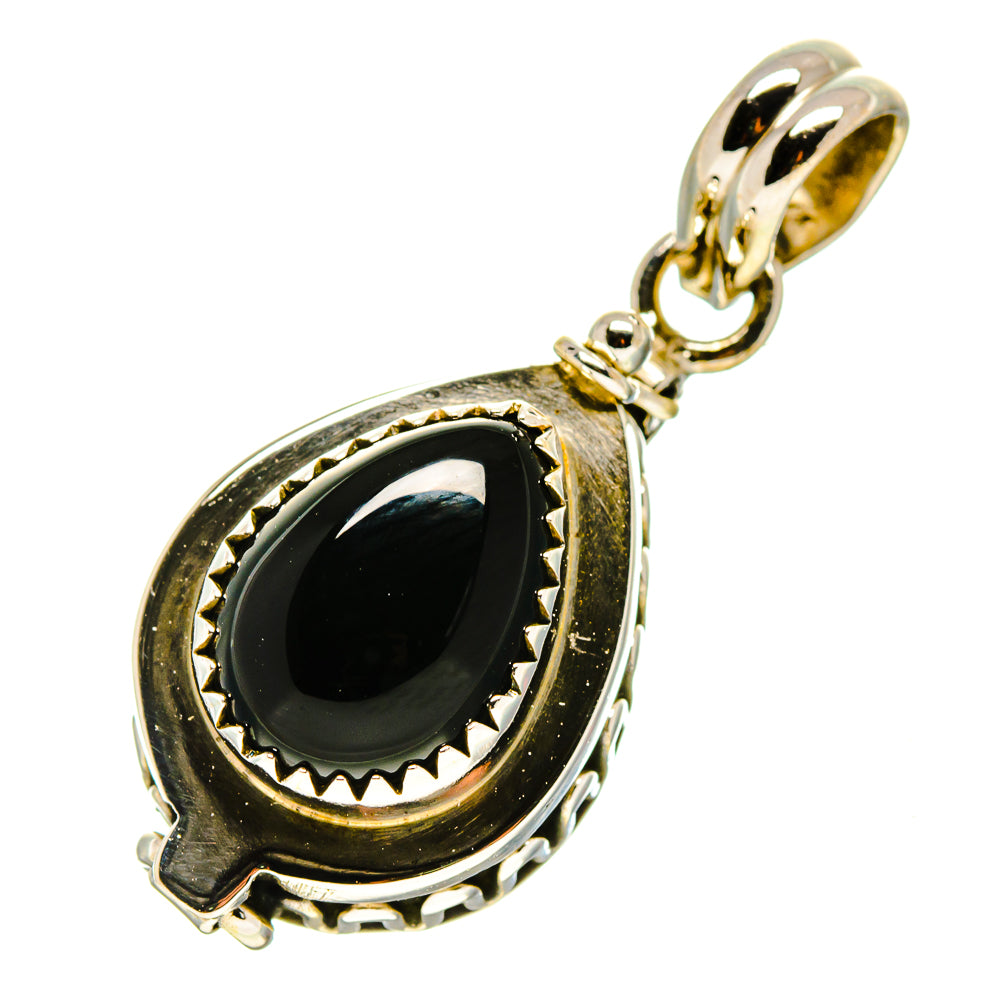 Black Onyx Pendants handcrafted by Ana Silver Co - PD757089