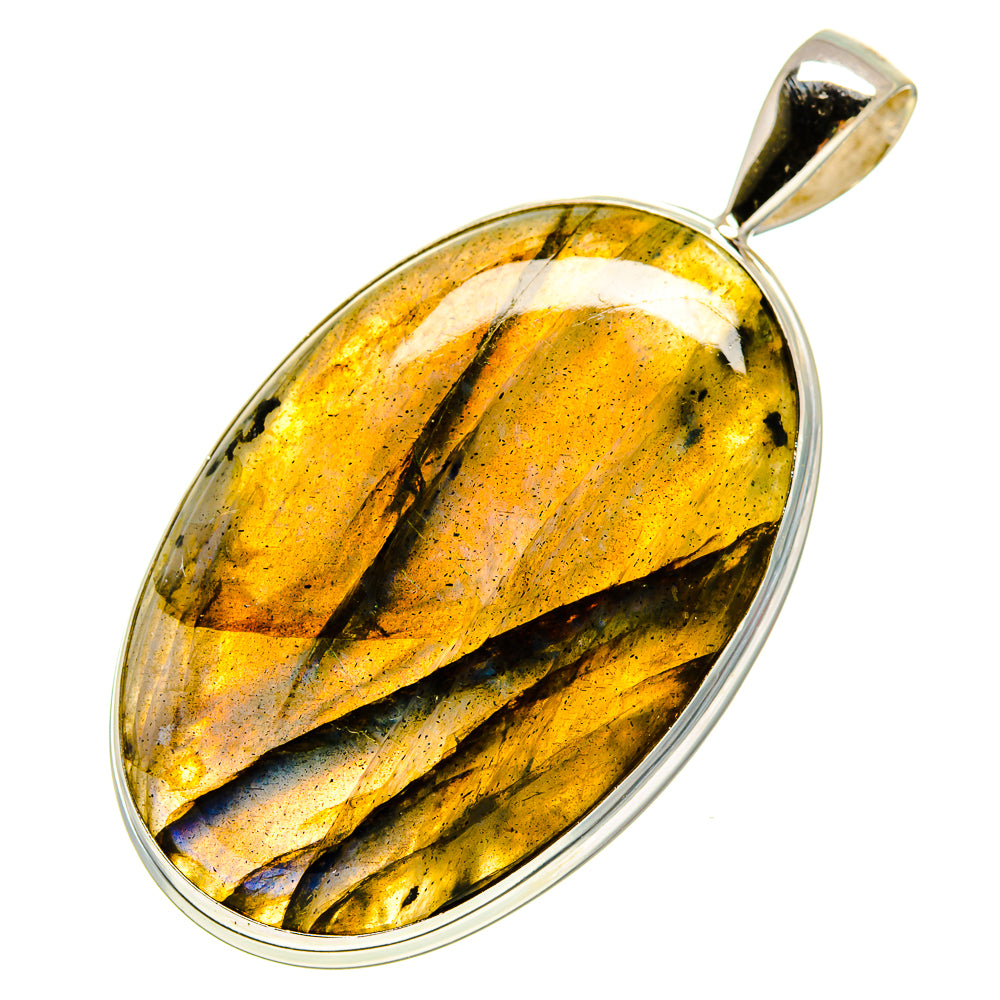 Labradorite Pendants handcrafted by Ana Silver Co - PD757174