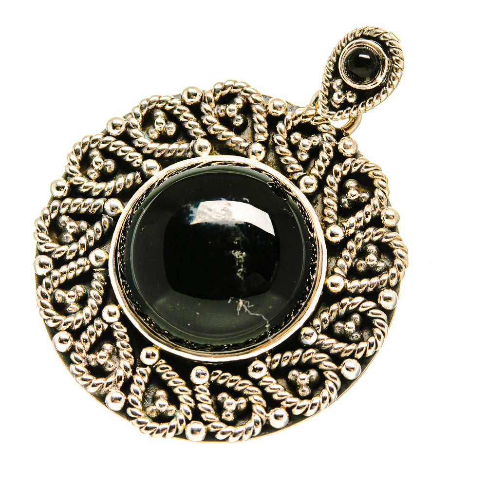 Black Onyx Pendants handcrafted by Ana Silver Co - PD757180