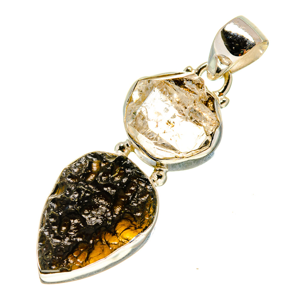 Tektite Pendants handcrafted by Ana Silver Co - PD757244