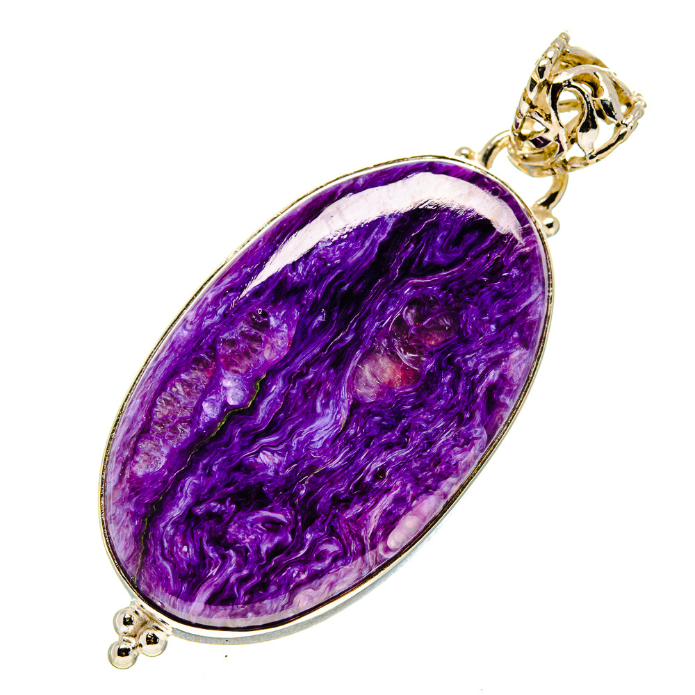 Charoite Pendants handcrafted by Ana Silver Co - PD757336
