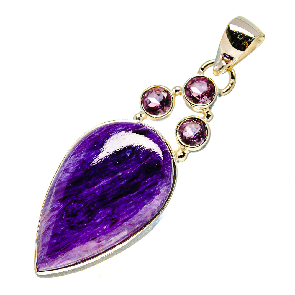 Charoite Pendants handcrafted by Ana Silver Co - PD757338